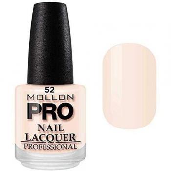 Esmalte de uñas Mollon Pro Hardening Nail Lacquer Color 052 Tickled Rose 15ml
