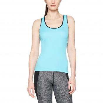 Helly Hansen Aspire LIFA Flow Singlet - Camiseta de Tirantes para Mujer, Color Verde Agua, Talla XS