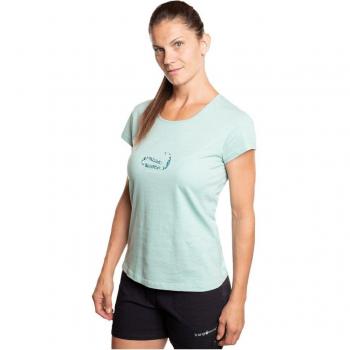 CAMISETA TRANGOWORLD LORTE VERDE AGUA