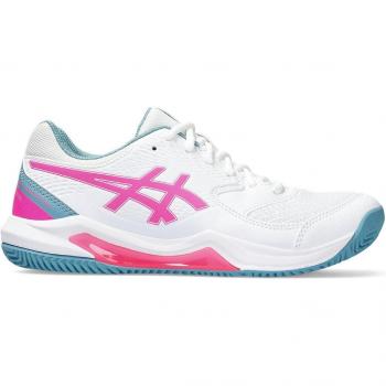 Asics Gel-Dedicate 8 Zapatilla De Pádel Mujer Blanco Rosa Talla 40.5