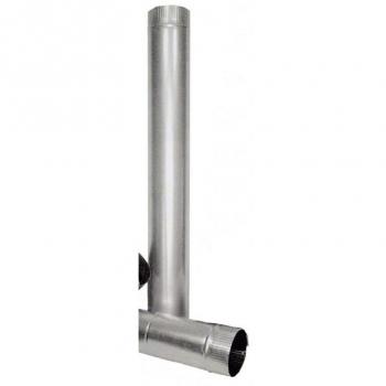 Tubo Estufa 120mm Liso Theca