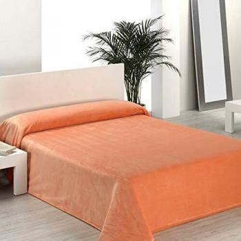 Colcha BGEUROPE MICRO CORAL – 170x240cm - SALMON