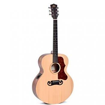 Sigma GJME Grand Jumbo Electro Acoustic Guitar Natural Finish