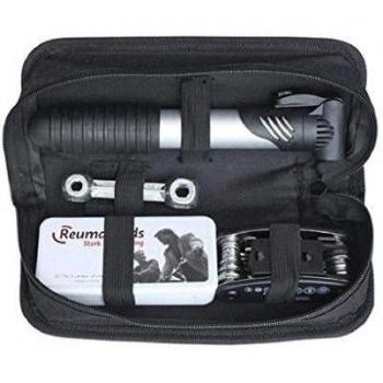 Koly Multifunción para bicicleta 16in1 Kit de herramienta de la reparación fijó con la bomba y el bolso