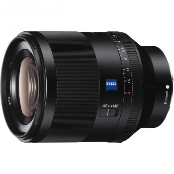 Sony SEL E Mount 50F14Z Zeiss Planar T FE 50 mm 1.4 ZA Lens - Black