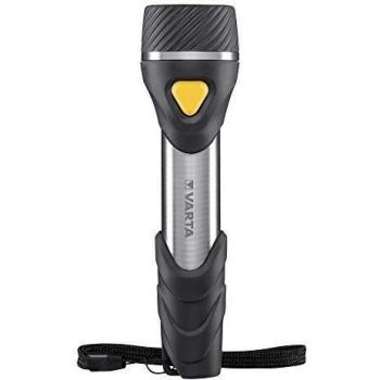 VARTA Day Light - Linterna Multi LED F20, 9 LEDs de 5mm, 40 Lumens, 29m de Alcance, 2x AA Incluidas