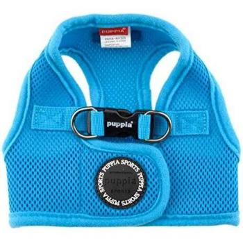 PUPPIA Arnés para Perros pequeños y medianos - Chaleco Suave en Muchos Colores - También se Puede Utilizar como arnés para Cachorros - Arnés antitracción para Perros