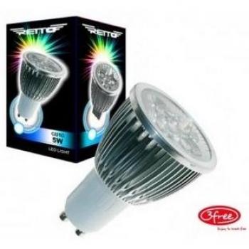 Connection N&C Retto GU10 5W 5W GU10 Blanco frío - Lámpara LED