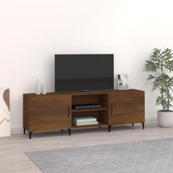 Mueble para TV de madera de ingeniería 150x30x50 cm en color marrón