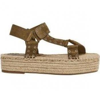 Pepe Jeans Women's Elegant Wedge Sandals in Suede - Tracy Resort Design