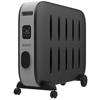 Radiador Móvil Cerámico Supra Ceramduo 1522 Calor Suave Negro 1500W