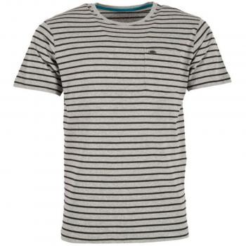 Ternua ® Camiseta Milos Hombre - Color Gris Rayas - S