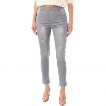 Legging estilo pantalón tejano largo de tejido elástico