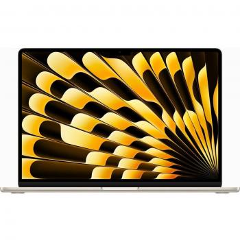 Apple MacBook Air (2023) 15.3 con chip M2, CPU de 8 núcleos, GPU de 10 núcleos, 8GB RAM, 256GB SSD - Blanco Estrella