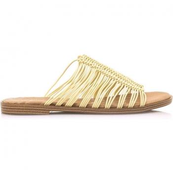 Sandalias planas de mujer Mustang con microtiras tubilares