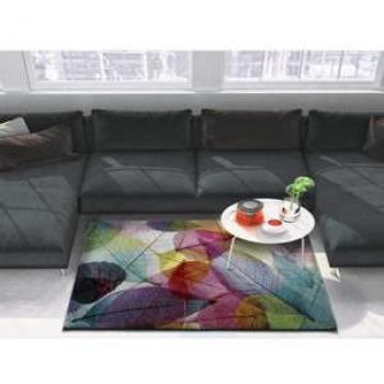 Atticgo Alfombra lisa lavable color blanco, 160x220 cm; Alfombra de Interior de Estilo Liso en Beige - CORALINE LISO | 60X100, 80X150, 120X170,
