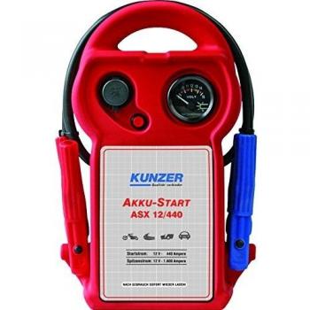 KUNZER ASX 12/440 - Batería portátil de arranque auxiliar 12V 1.170/440A