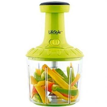 Lifestyle Picadora Manual, Verde, 23 cm