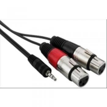Monacor 6.735 - Cable XLR a mini jack