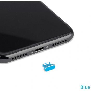 Enchufe de Metal y Aguja Doble Uso para Tarjeta SIM - Compatible con iPhone X, Xr, 8, 7, 6, 5s Plus - Previene Polvo y Agua, Extracción Fácil de