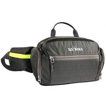 Tatonka Hip Bottle Double Riñonera, Unisex Adulto, Gris, 24 x 16,5 x 6 cm