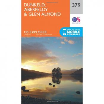 Dunkeld, Aberfeldy & Glen Almond Map | River Tay | Ordnance Survey | OS Explorer Map 379 | Scotland | Walks | Hiking | Maps | Adventure