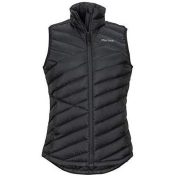Marmot Wm's Highlander Vest Chaleco De Plumas Aislante Ligero, 700 Pulgadas Cúbicas, Exteriores, Anorak Agua, Resistente Al Viento, Mujer, Black, XL