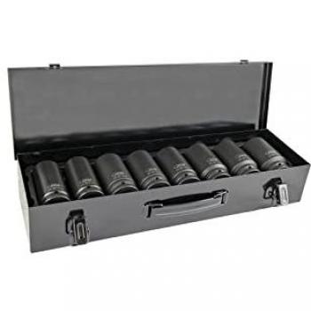 Set de 8 Vasos de Impacto Largos Hexagonales de 3/4 JBM - 53470
