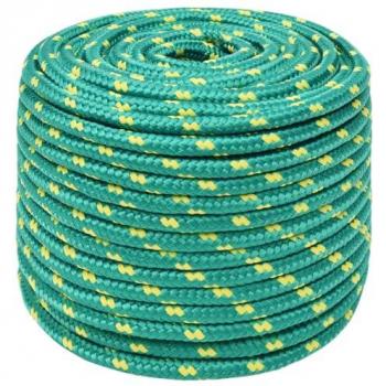 Cuerda de barco polipropileno verde 14 mm 50 m