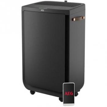 Purificador de Aire AEG Pure 7000, Filtro HEPA, Elimina 99.5% Bacterias, Capacidad hasta 70m², 3 Velocidades, Control Táctil y por Voz, Wi