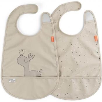 Pack de 2 baberos impermeables Arena Lalee Done by Deer