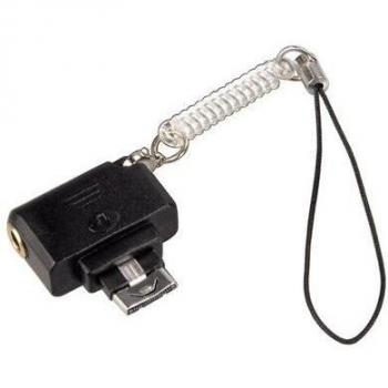 Hama - Adaptador para conector de 3,5 mm para Sony Ericsson W880i