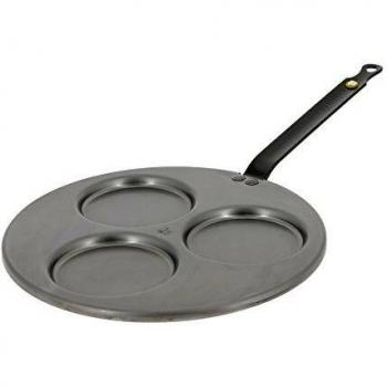 DE BUYER Industries 5612.03 Minéral - Sartén para 3 blinis