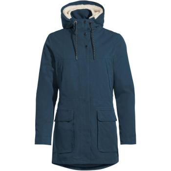 VAUDE Women's Manukau Parka II - Dark Sea Winter Jacket for Hiking