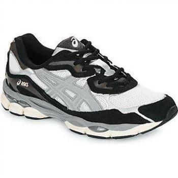 Asics Gel-NYC Men's Sneakers - Gray/Black, Size 44.5, Casual & Athletic Multi-Sport Running Shoes