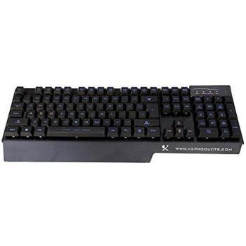 Wired Keyboard Gaming USB 2.0 US International Black X2 X2