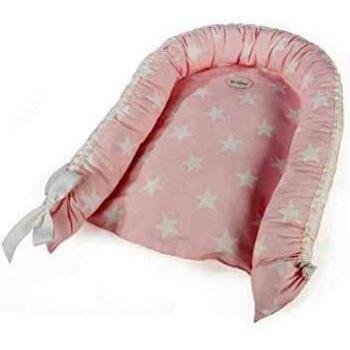 La Nina- Reductor de Cuna muñecas, Color Rosa, 35 x 9 x 49 cm