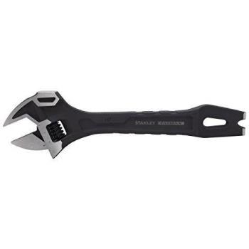 STANLEY FATMAX FMHT0-75081 - Llave ajustable FatMax demolición 4 en 1, 250mm, Color Negro,