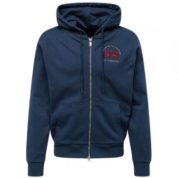 La Martina Elegant Full Zip Cotton Hoodie - XXL