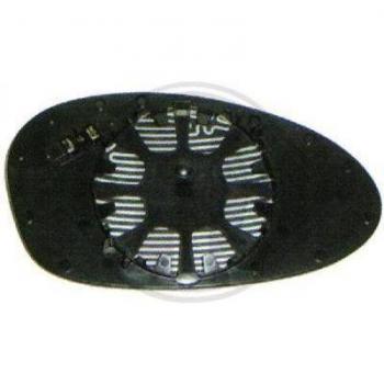 Cristal de espejo retrovisor exterior DIEDERICHS 1280128