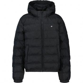 Chaqueta Acolchada Unisex Gant para Niños con Bolsillos Laterales - Modelo Shield Teens Negro (13/14 años)
