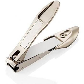 Cortador de uñas para Uñas Gruesas, Profesional con Colector, Acero Inoxidable de Grado Médico, fino y Duro.Juego de Cortauñas para Hombres y Mujeres