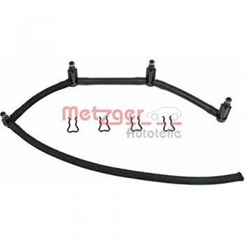 Tubo Flexible de Combustible de Fuga METZGER 0840060 Compatible con Ford C-Max, Fiesta, Focus y Fusion