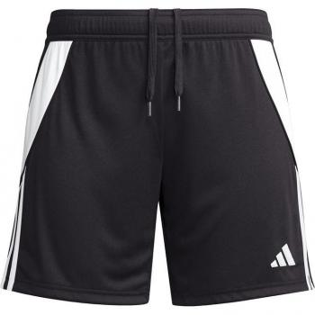 Pantalones Cortos de Fútbol Adidas Tiro 24 Mujer Negro y Blanco L