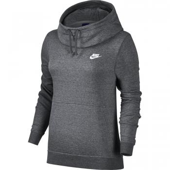 Nike FNL FLC Sudadera, Mujer, Gris Oscuro