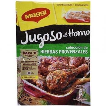 Maggi Sazonador Jugoso al Horno con Hierbas Provenzales para Pollo, 34g
