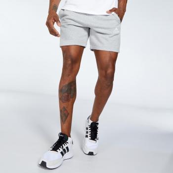 adidas Men's French Terry 3-Stripes Shorts in Grey - Size S