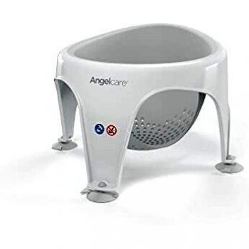 Asiento de bañera para bebé Angelcare® desde 6 a 12 meses, gris claro