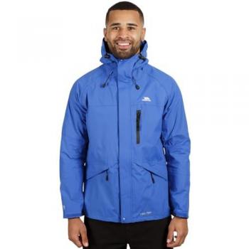 Trespass Men's Corvo Waterproof Jacket - Blue - Size 46/Regular & 3XL
