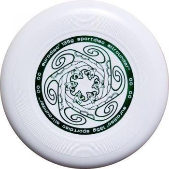 Eurodisc - Disco para ultimate frisbee infantil, 135 g, color blanco